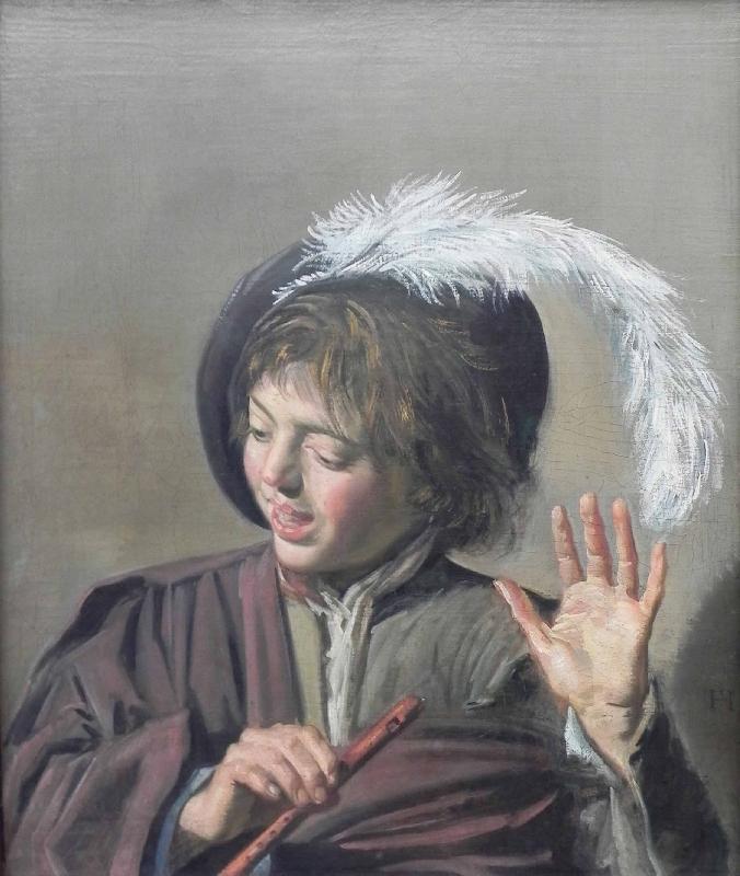 Frans Hals Singender Knabe mit Flote